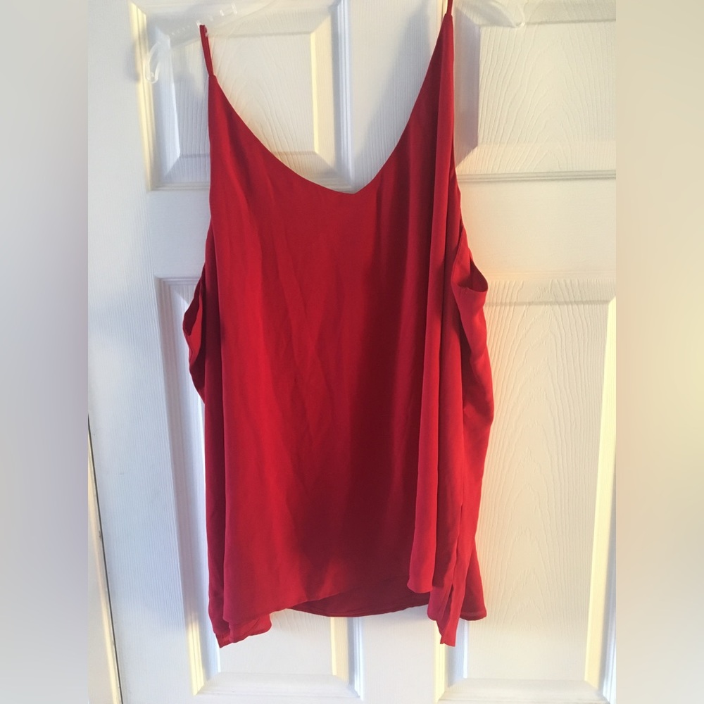 Sz 3X red camisole/tank top new without tags